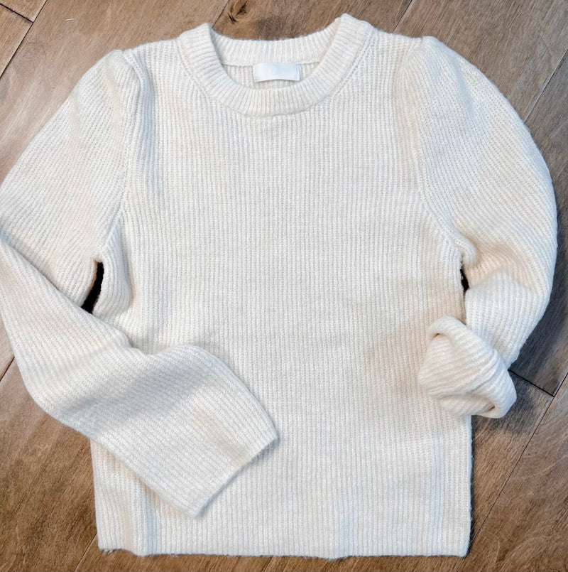 Sadie Ribbed Cropped Sweater - Joanna A. Boutique