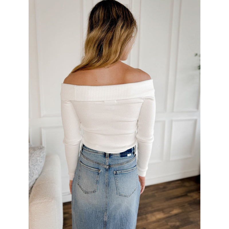 Larissa Off Shoulder Sweater