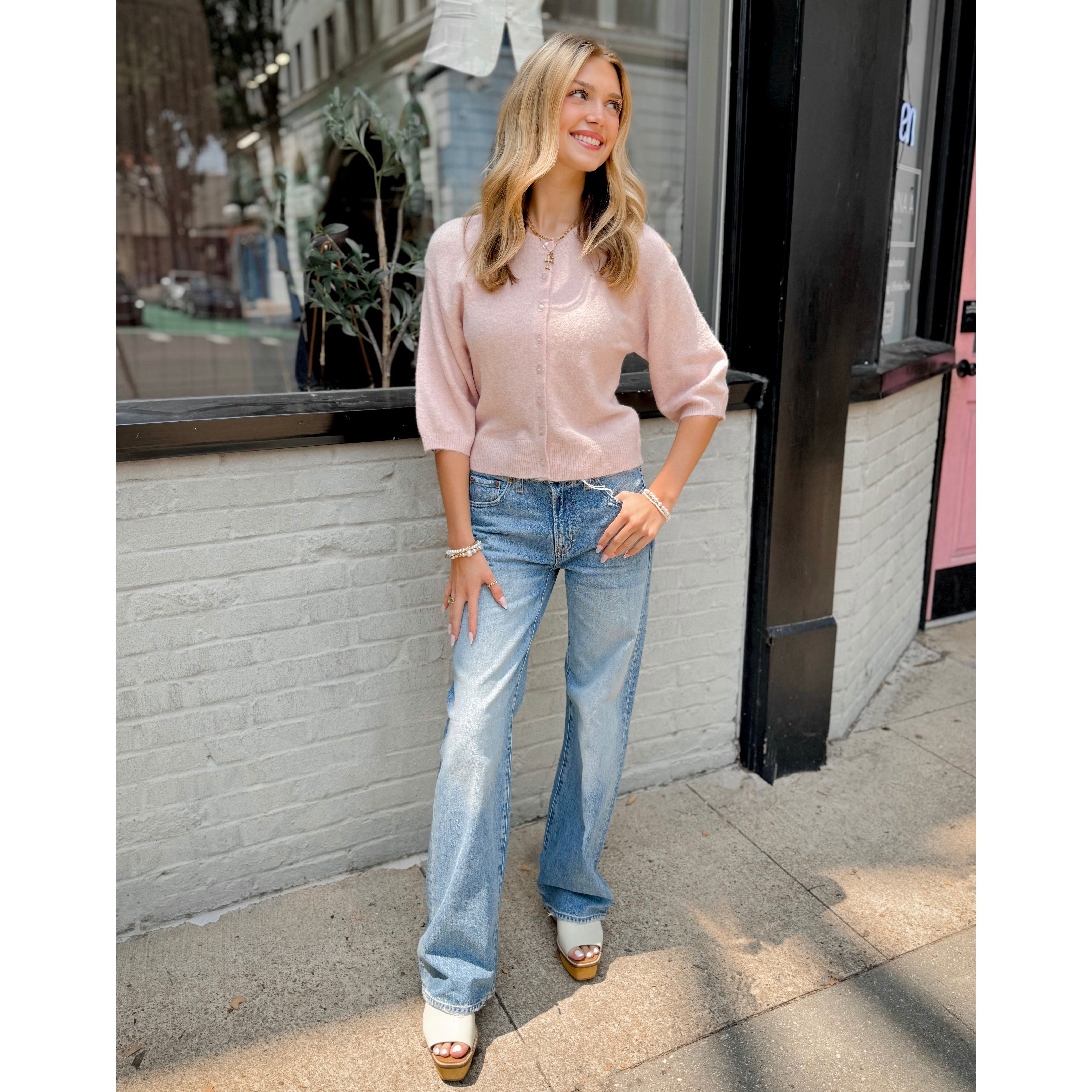 Valor Cardigan | Blush - Joanna A. Boutique