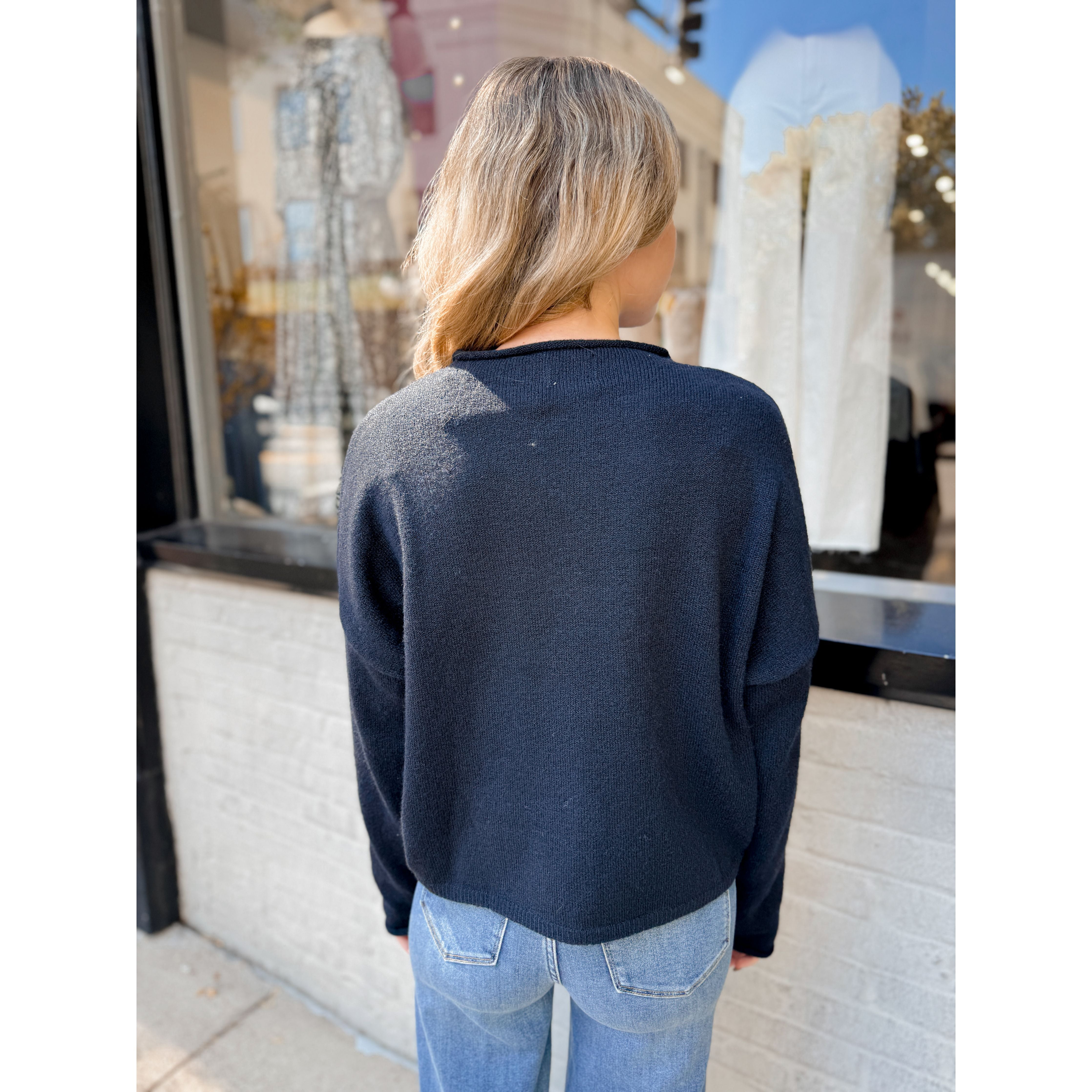Piper Cardigan | Midnight - Joanna A. Boutique