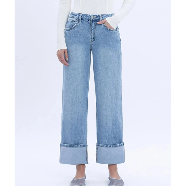 Ari Cuffed Jean - Joanna A. Boutique