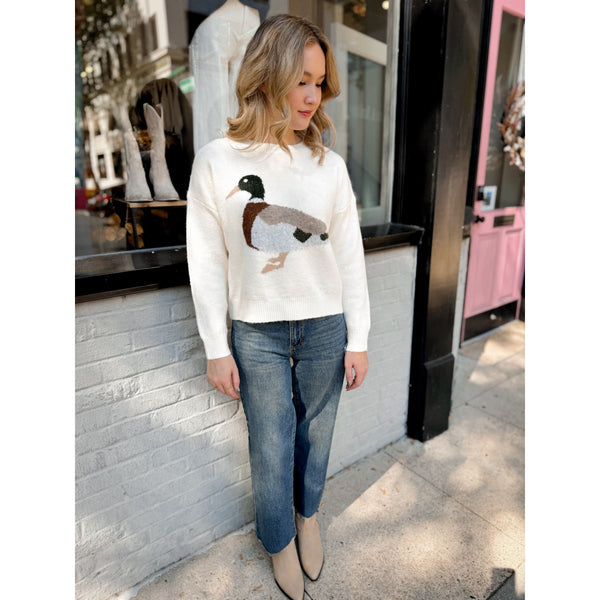 Mallard Sweater | Ivory