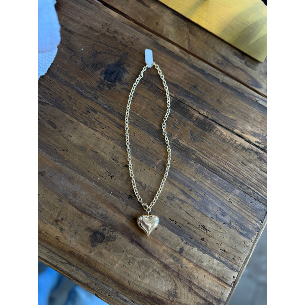 Jolie Bubble Heart Necklace