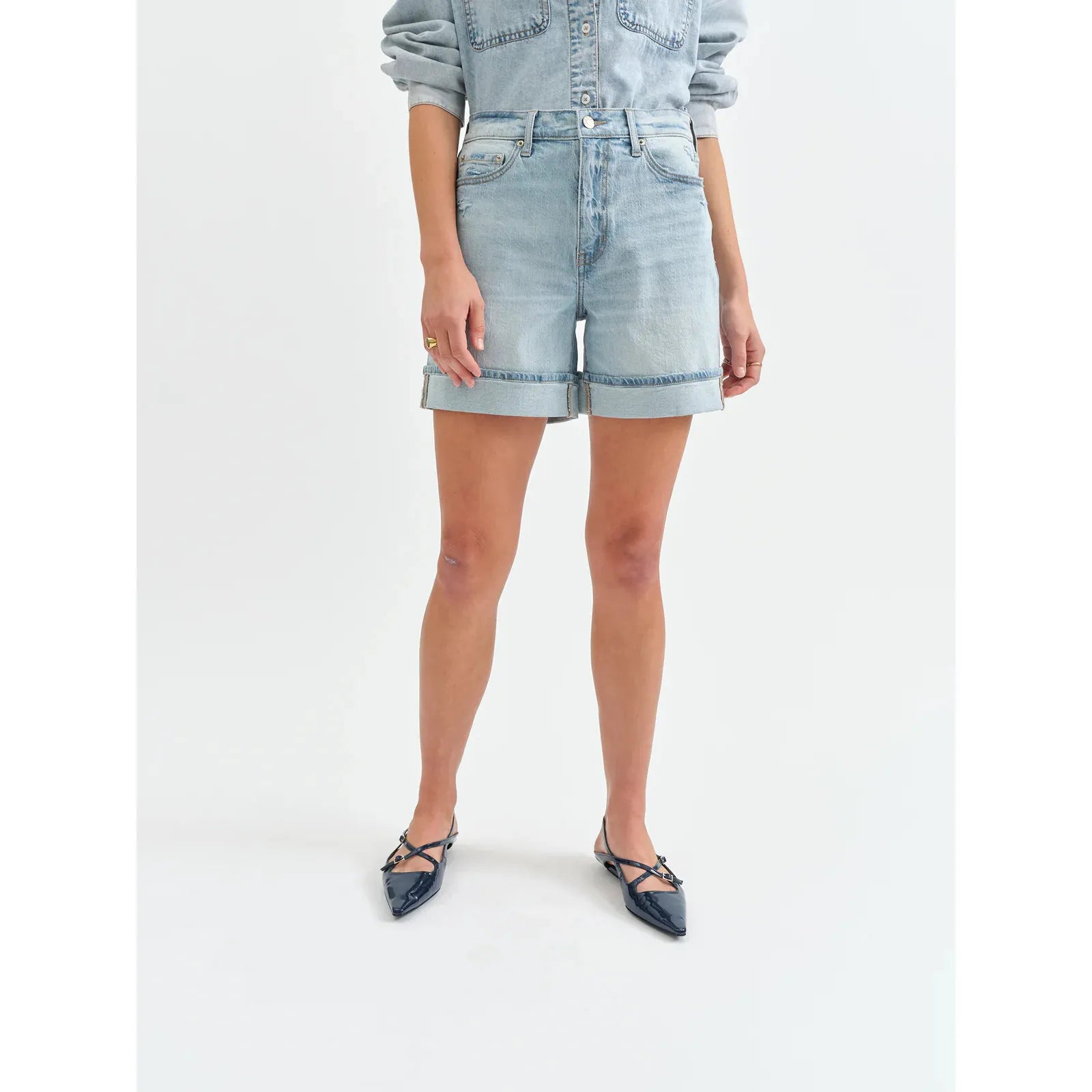 DAZE Easy Rider Short | Dew Drop - Joanna A. Boutique