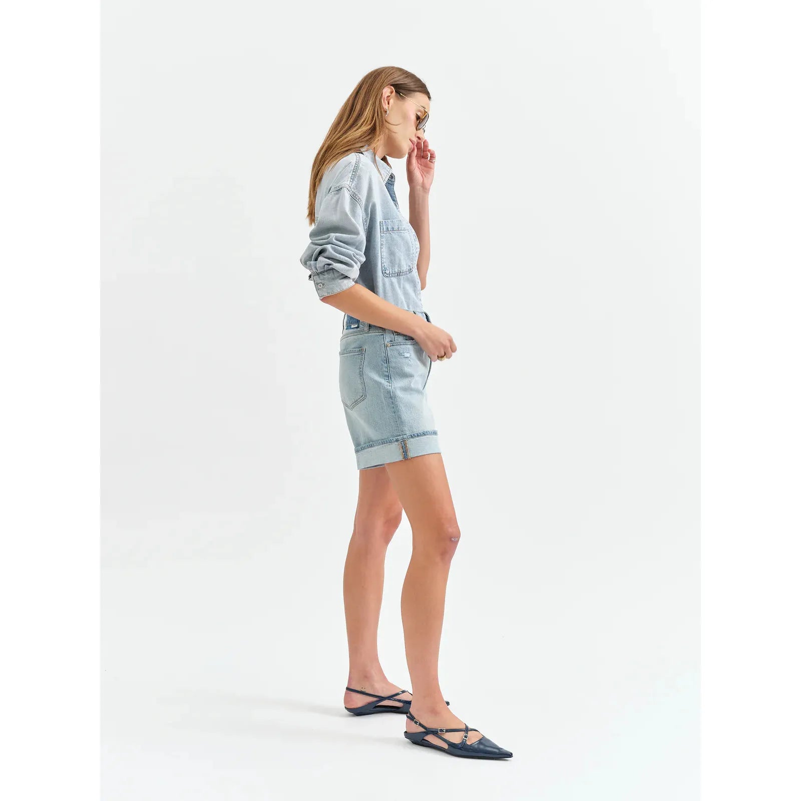 DAZE Easy Rider Short | Dew Drop - Joanna A. Boutique