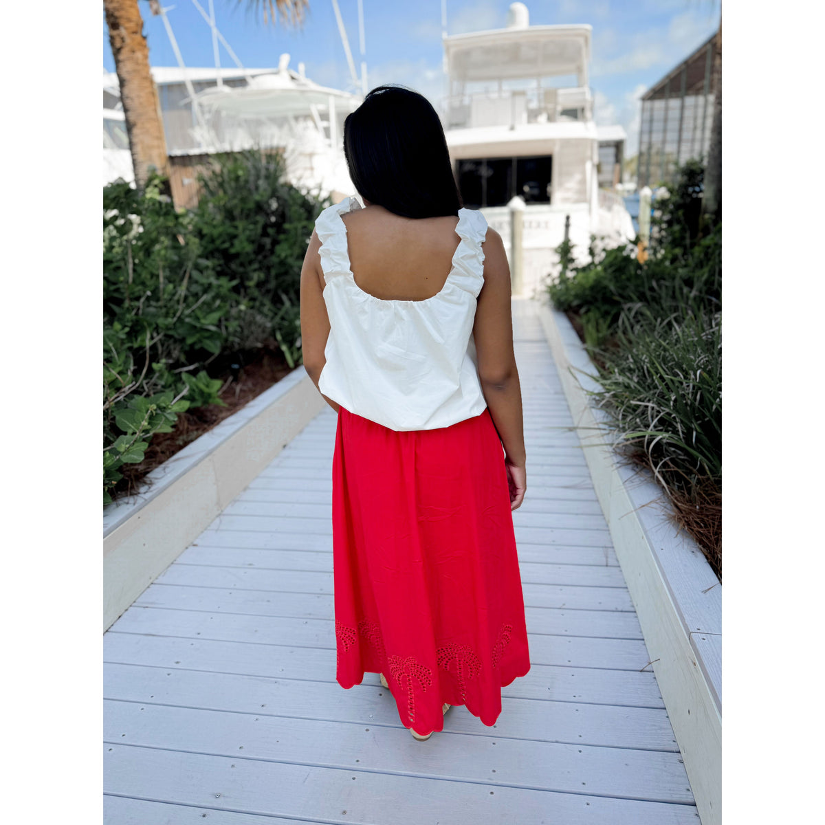 Cape May Midi Skirt - Joanna A. Boutique