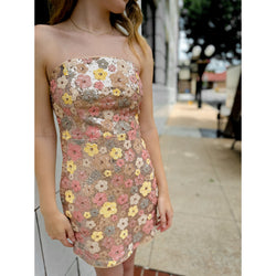 Ansley Sequin Mini Dress