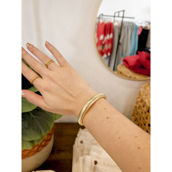 Bryn 14k Gold Dipped Bracelet