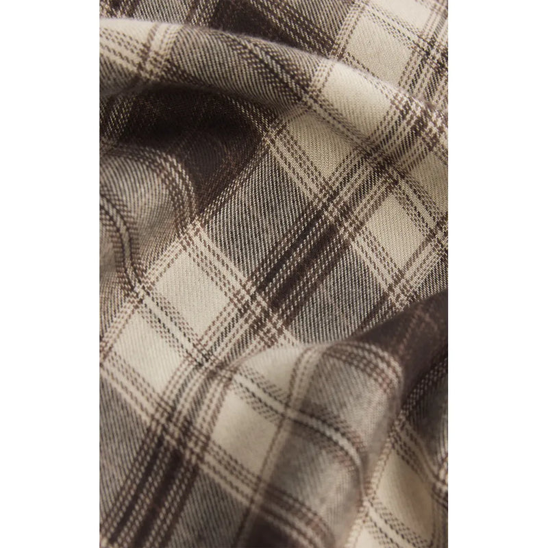 Europa Plaid Midi Skirt