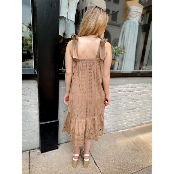 Roxie Eyelet Midi - Joanna A. Boutique