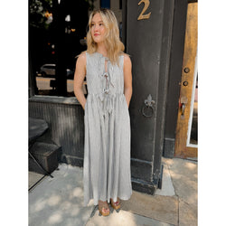 Newport Striped Midi Dress - Joanna A. Boutique