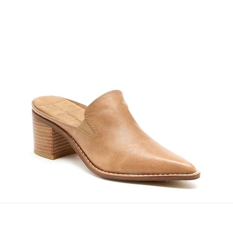 Mason Pointed Toe Mule | Bison - Joanna A. Boutique