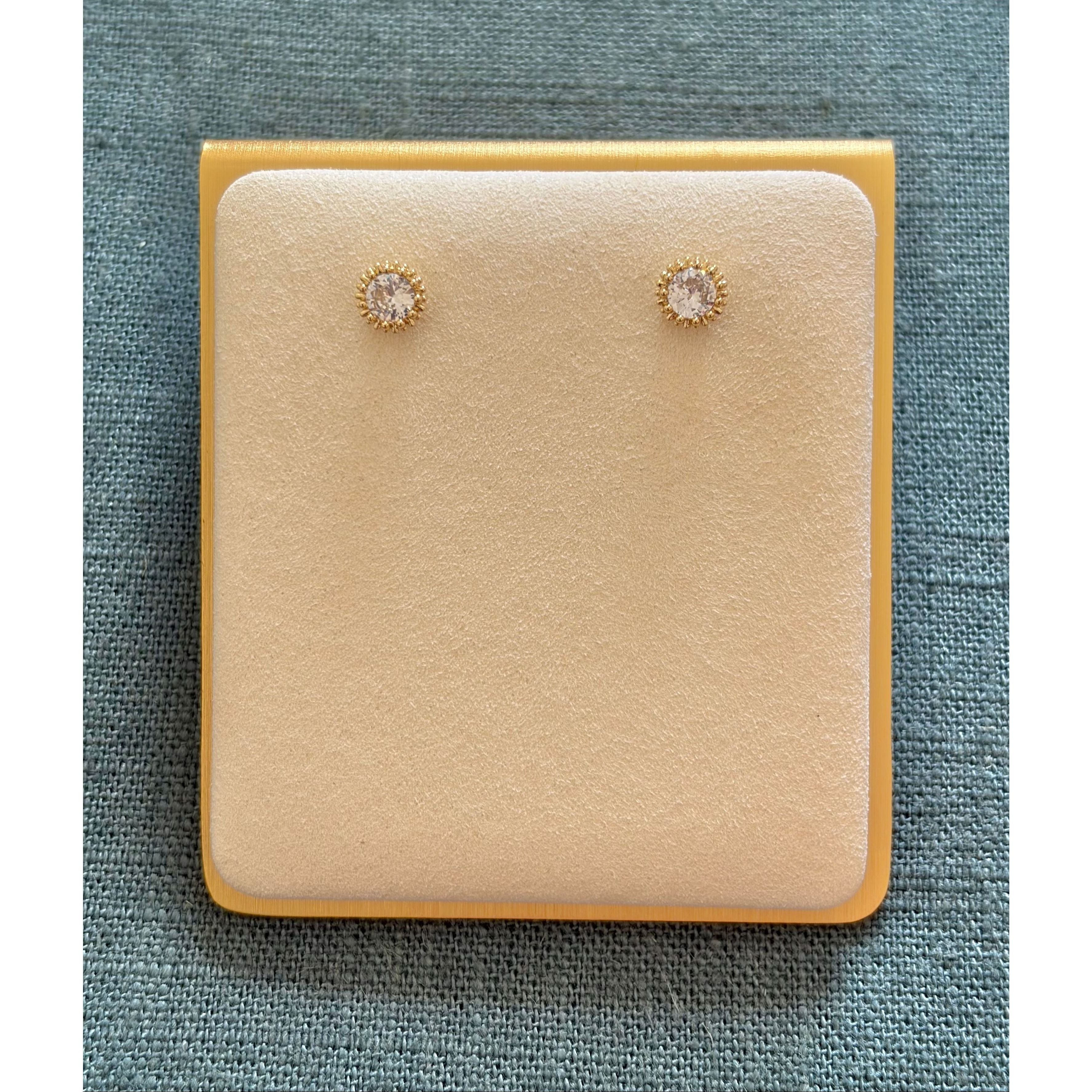 Kelly Gem Stud Earrings - Joanna A. Boutique