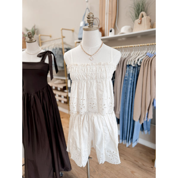 Milla Eyelet Shorts