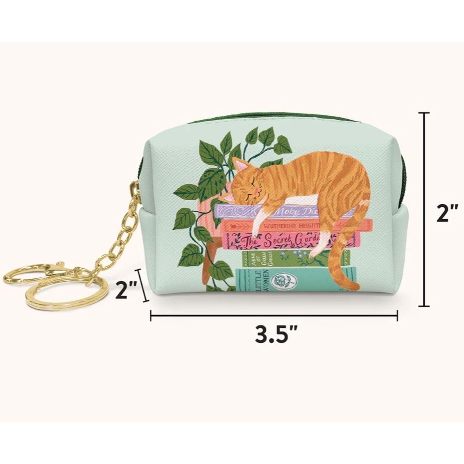 Cozy Reads Keychain Pouch - Joanna A. Boutique