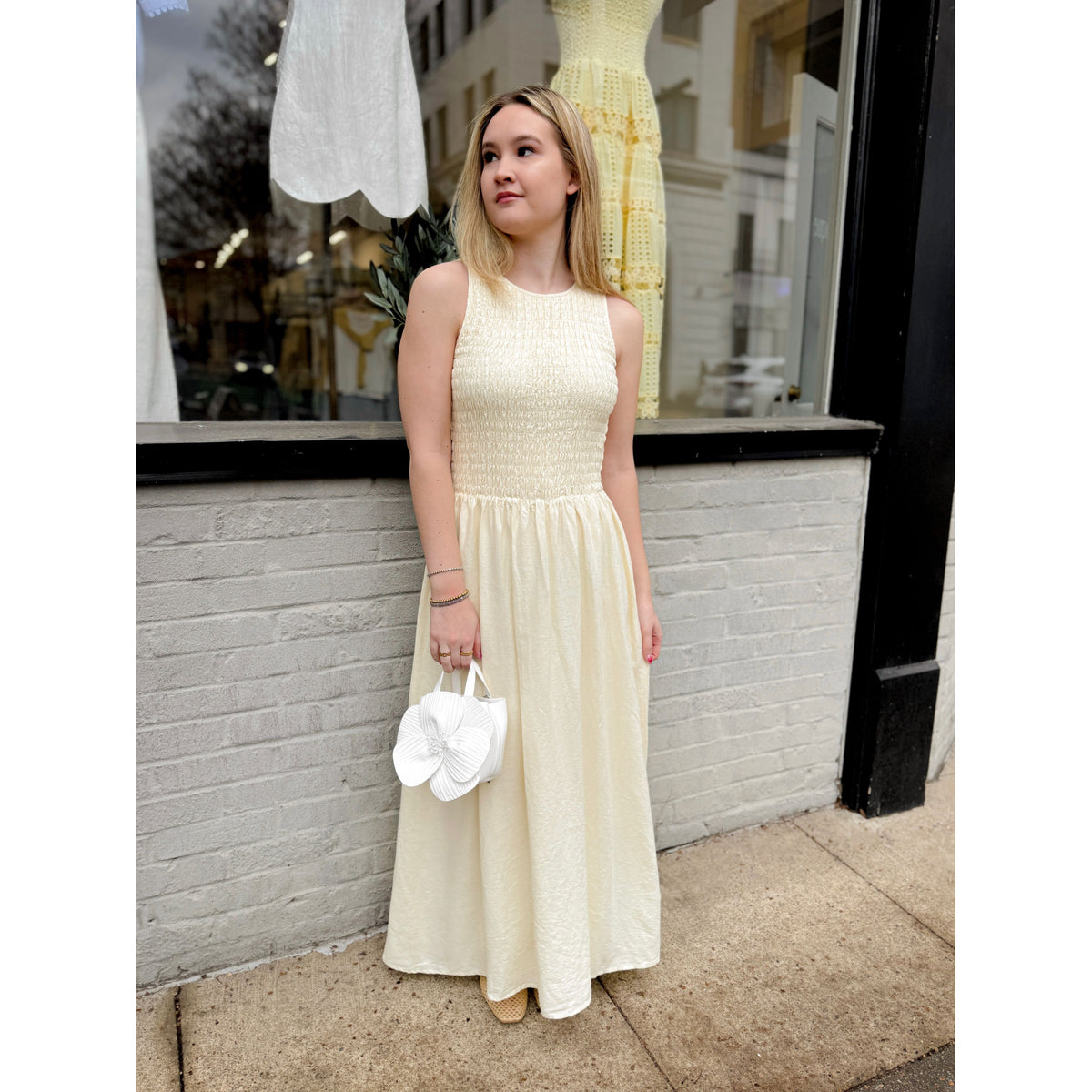 Juniper Linen Maxi Dress - Joanna A. Boutique