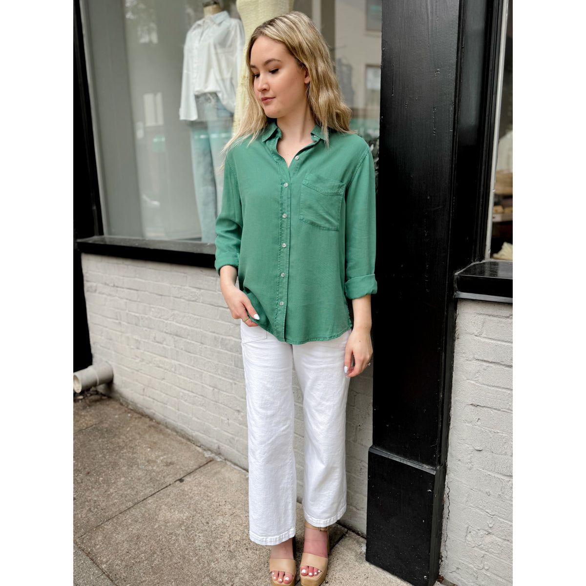 Ozzy Button Down - Joanna A. Boutique