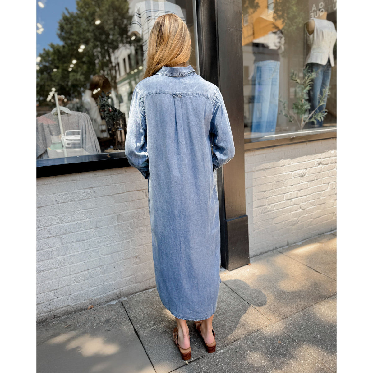 Galina Shirt Dress - Joanna A. Boutique