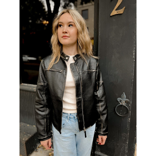 Athena Leather Jacket