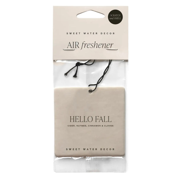 Hello Fall Air Freshener