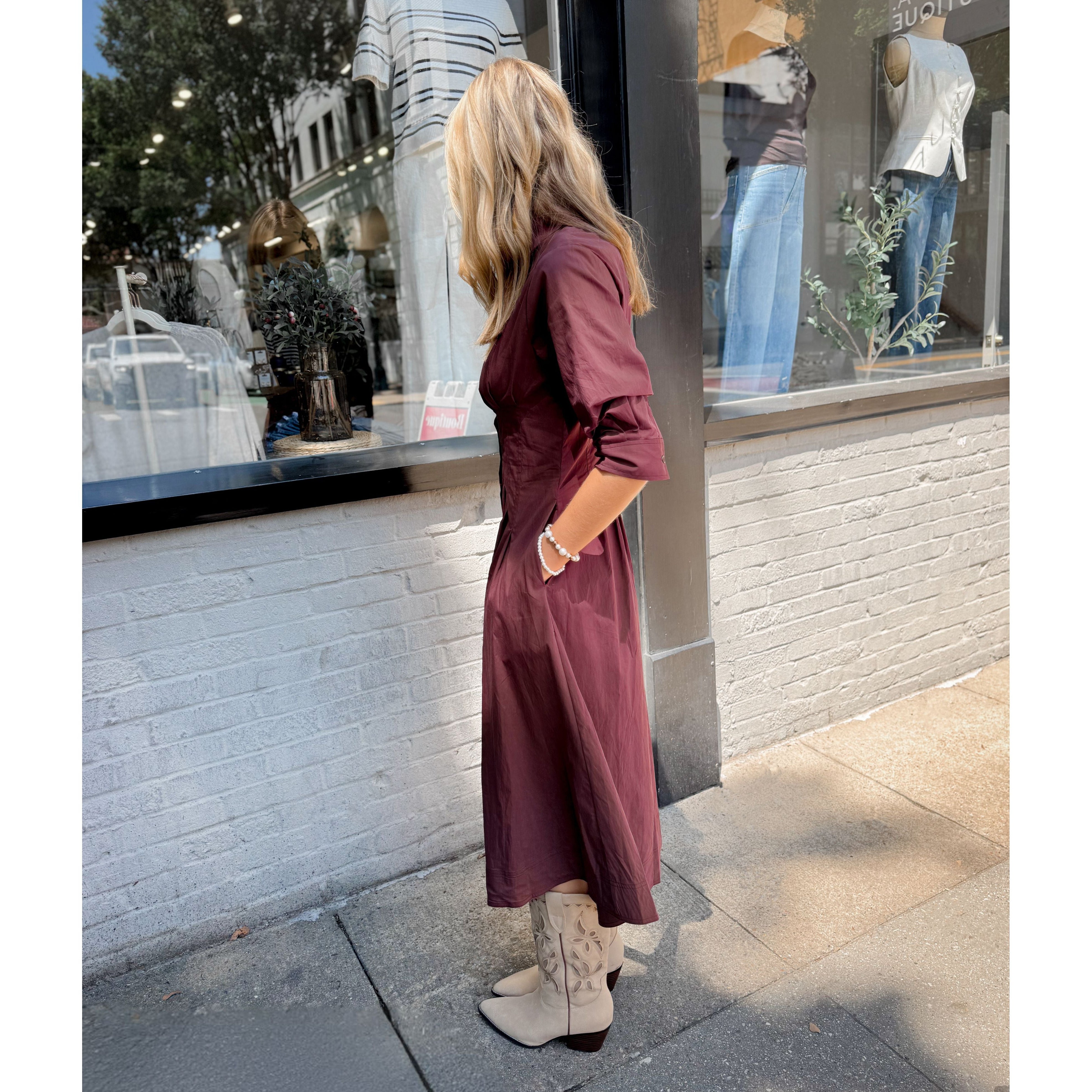 Jora Midi Dress - Joanna A. Boutique