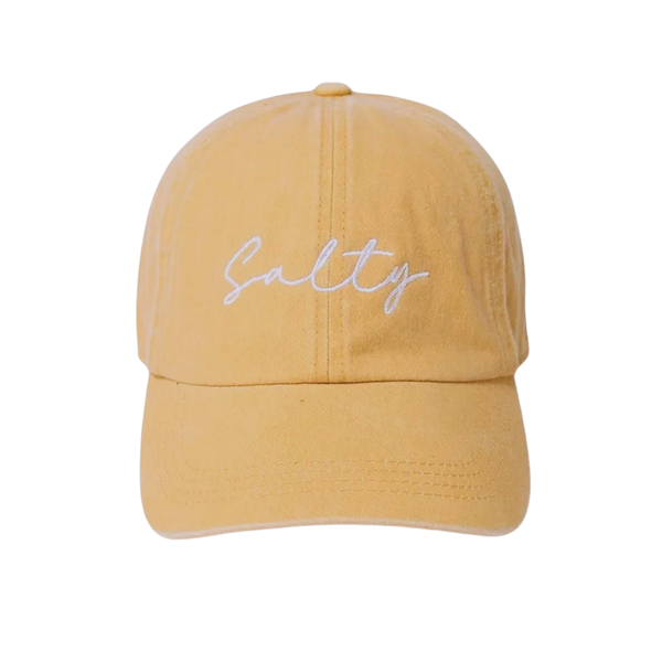 Salty Cap | Yellow - Joanna A. Boutique