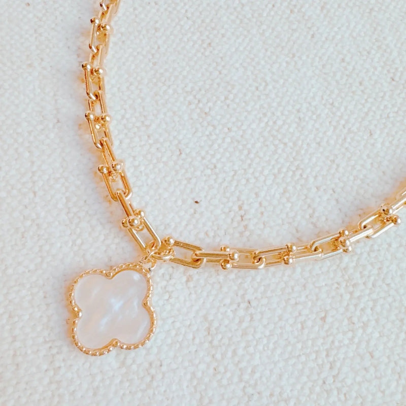 Fiona Necklace | Cream