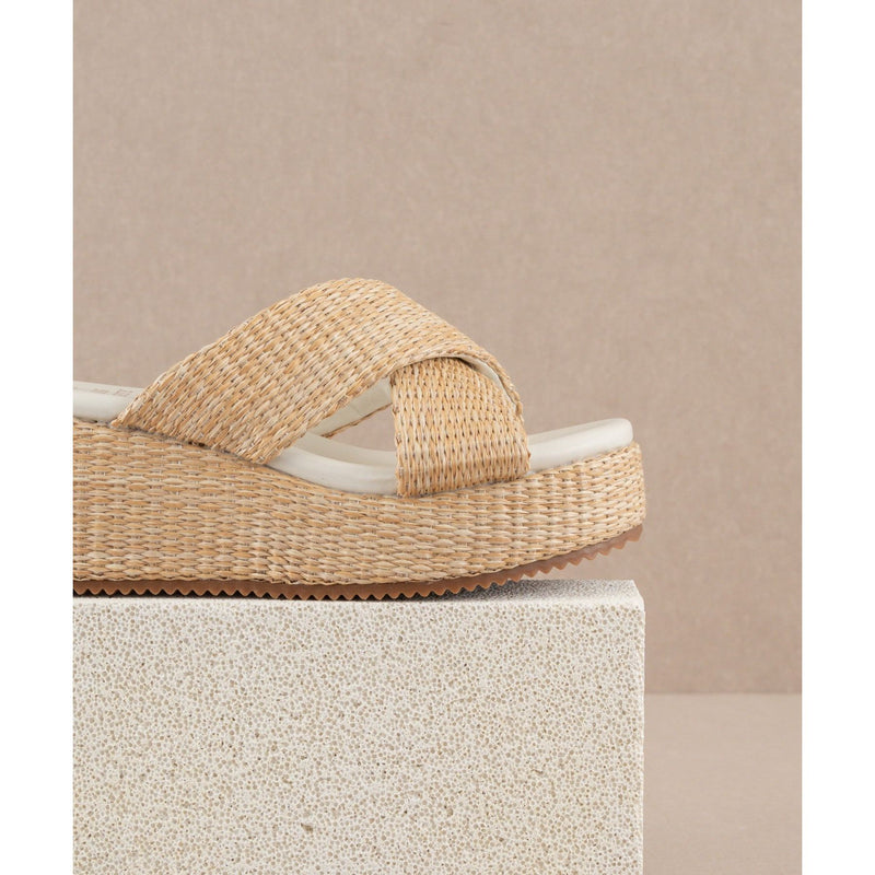 Fresno Raffia Sandal - Joanna A. Boutique