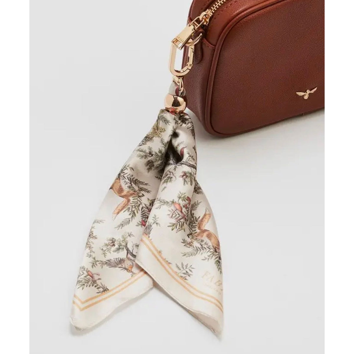 Into The Woods Bag Charm | Ecru - Joanna A. Boutique