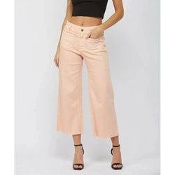 Colette Wide Leg Crop Jean | Spanish Villa