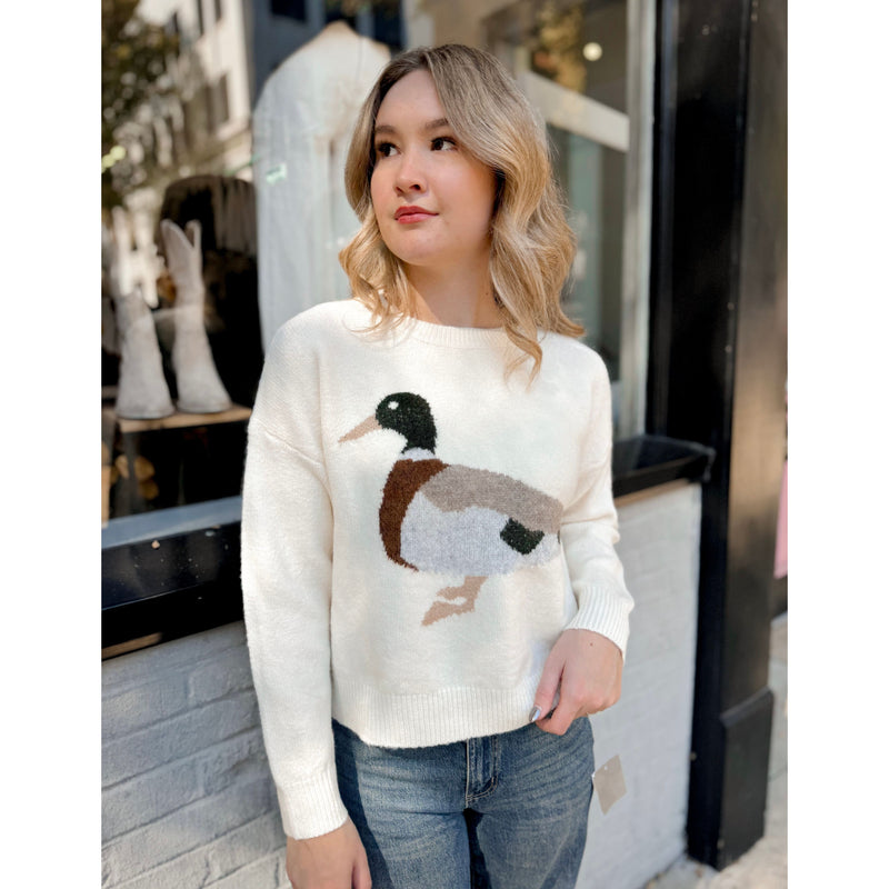 Mallard Sweater | Ivory