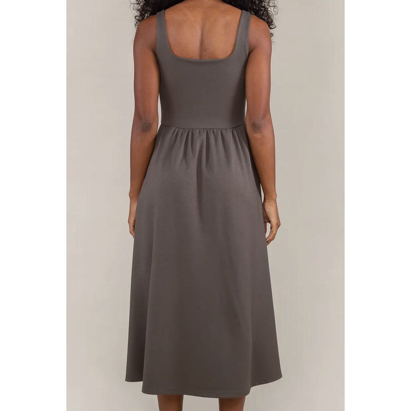 Tahlia Midi Dress | Olive - Joanna A. Boutique