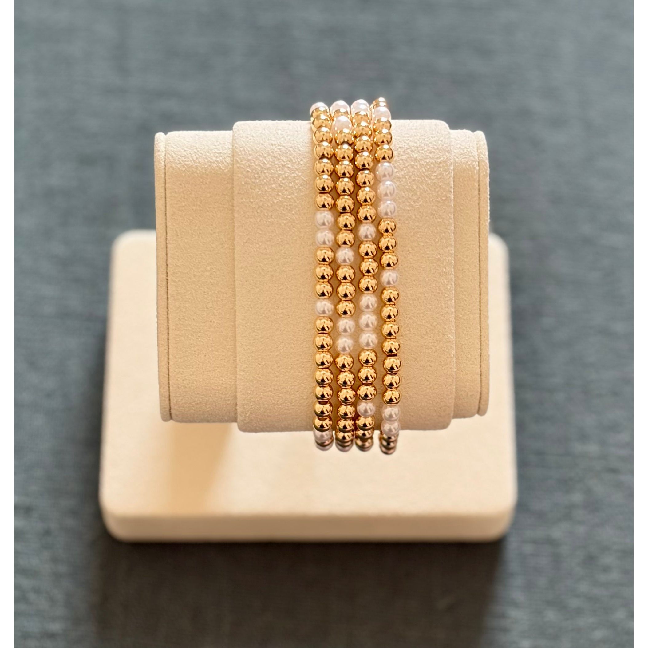 Beads & Pearls Stack Bracelet Set - Joanna A. Boutique