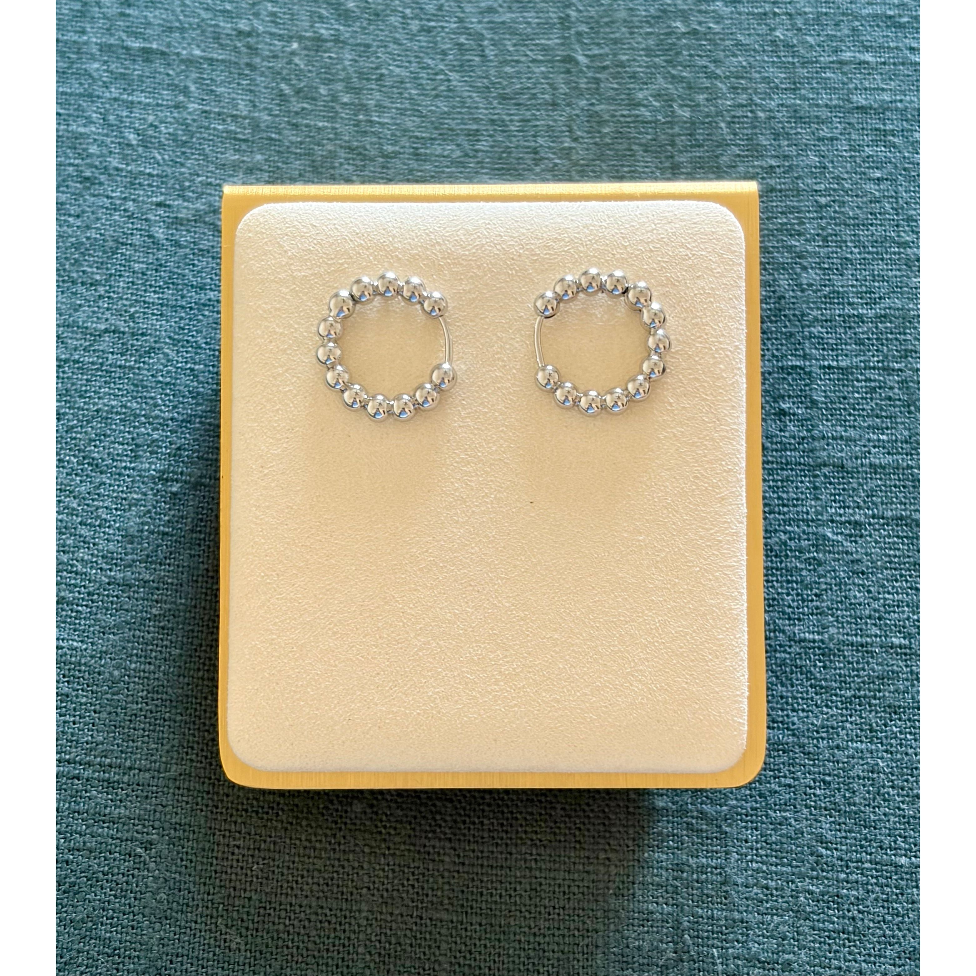 Kia Hoop Silver | Small - Joanna A. Boutique