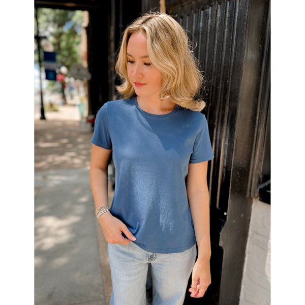 Unity Tee | Vintage Indigo - Joanna A. Boutique