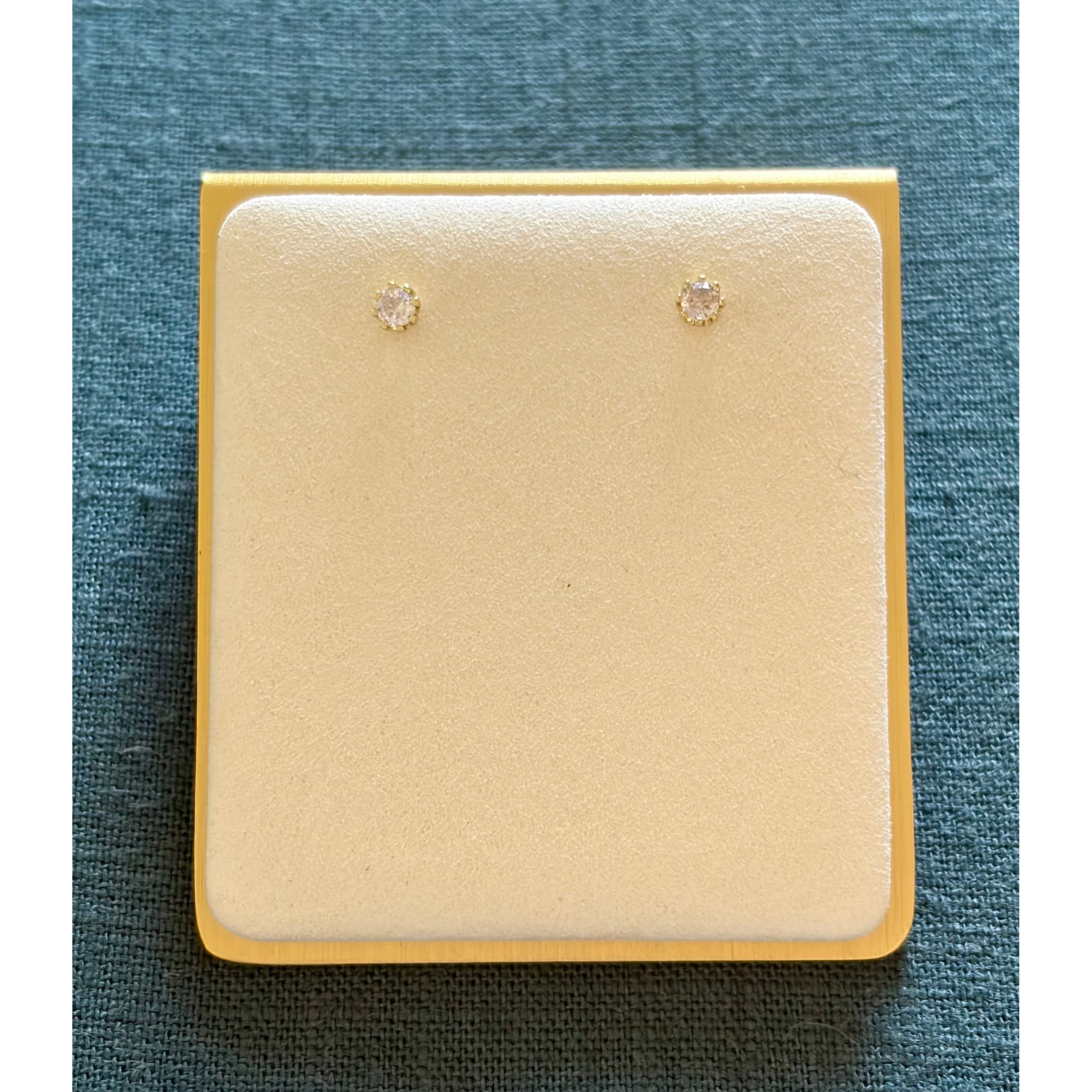 Cye Round Cut Stud Earrings - Joanna A. Boutique