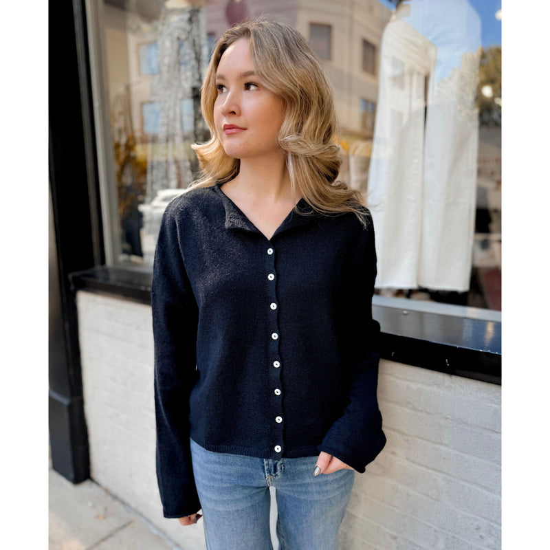 Piper Cardigan | Midnight