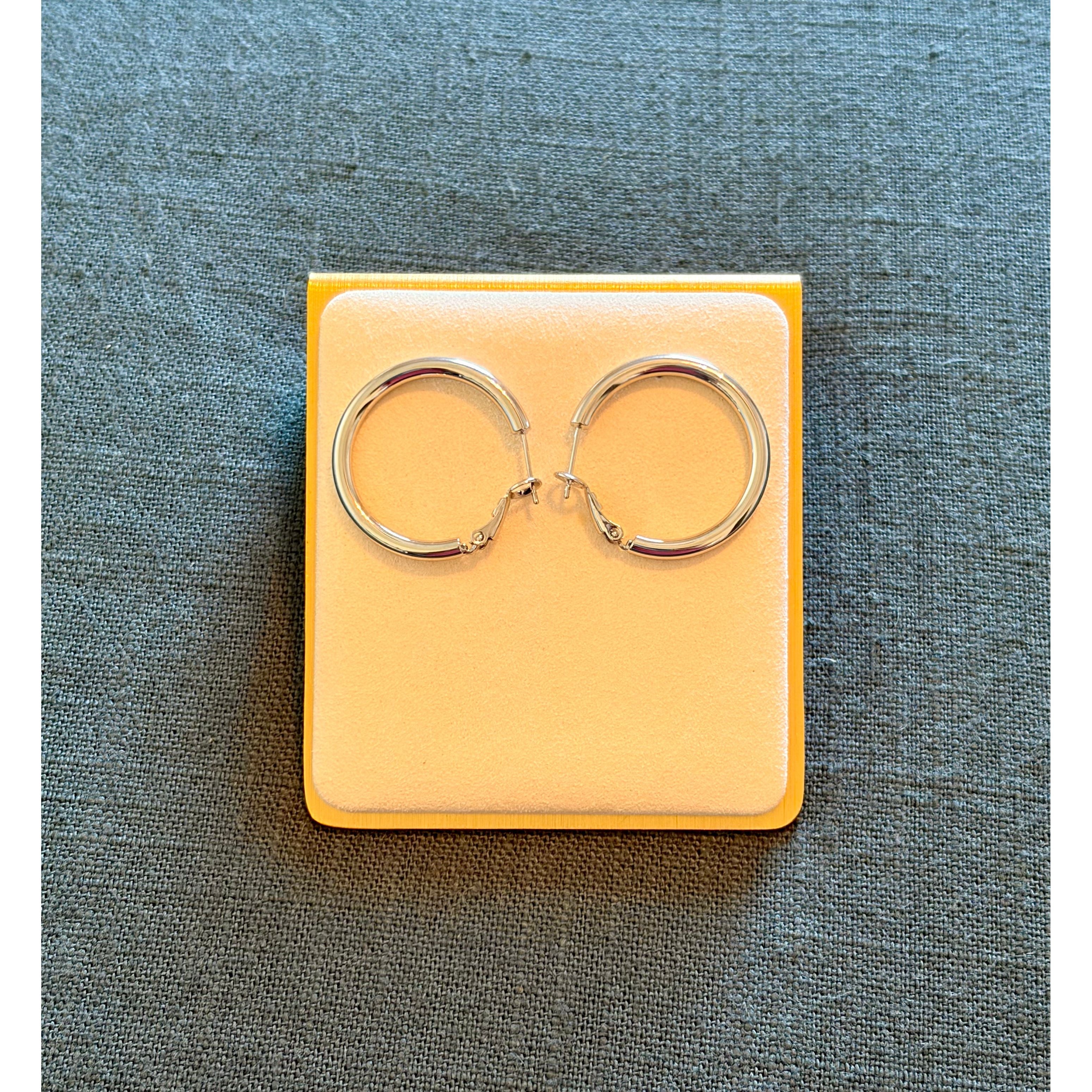 Harper Hoops | Silver - Joanna A. Boutique