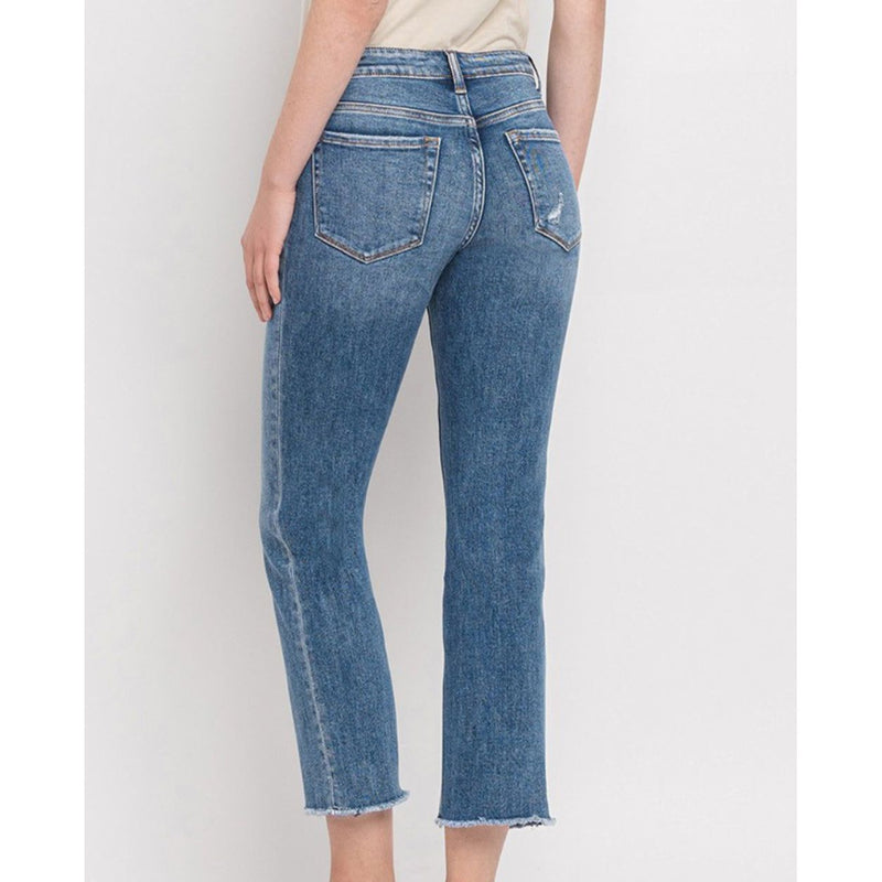 Ginny Crop Straight Jean - Joanna A. Boutique