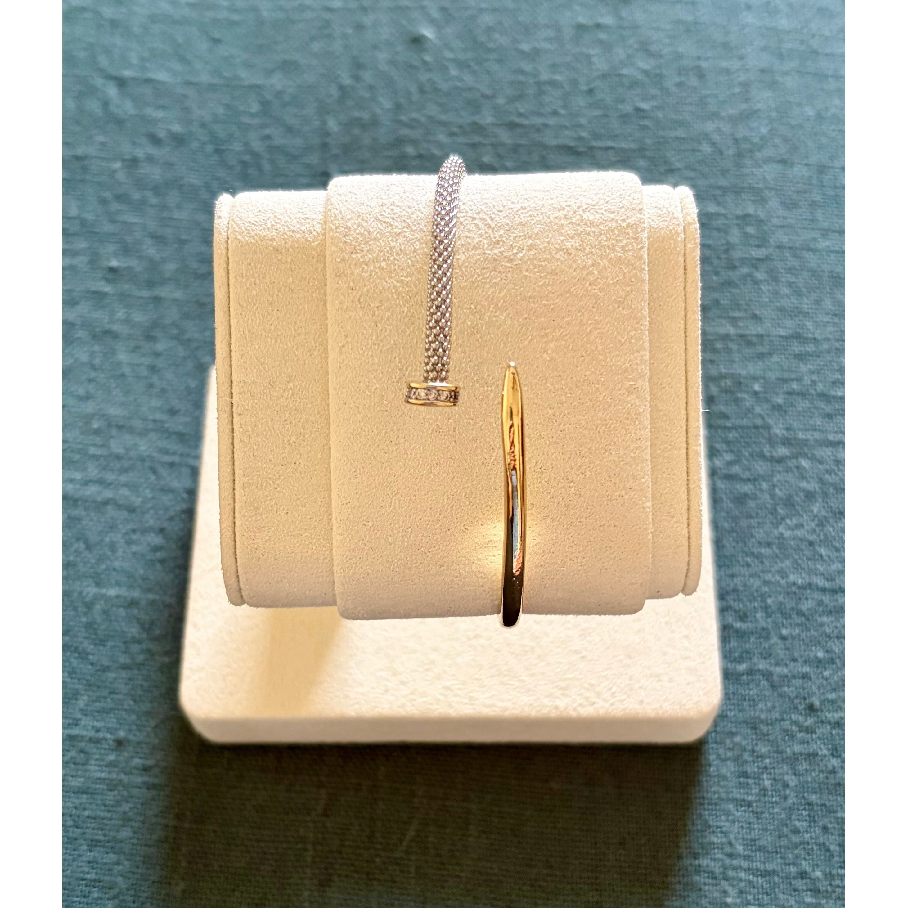 Nail Bangle Bracelet - Joanna A. Boutique