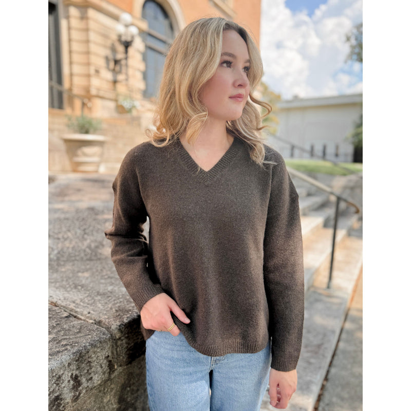 Winona Sweater | Chestnut