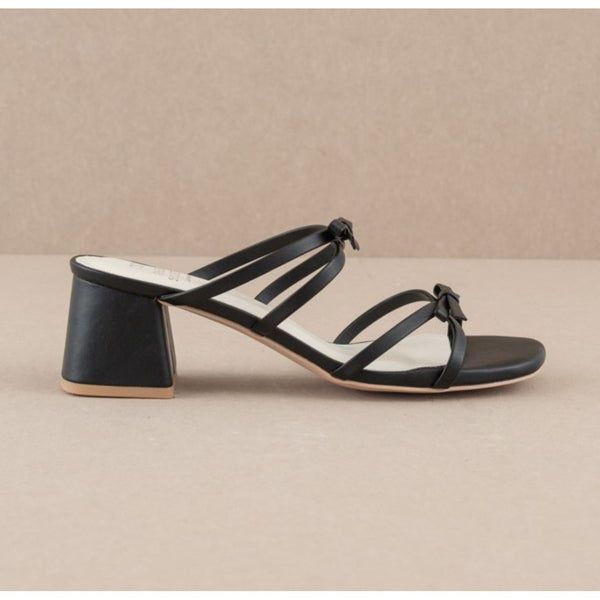 Maci Heel | Black - Joanna A. Boutique