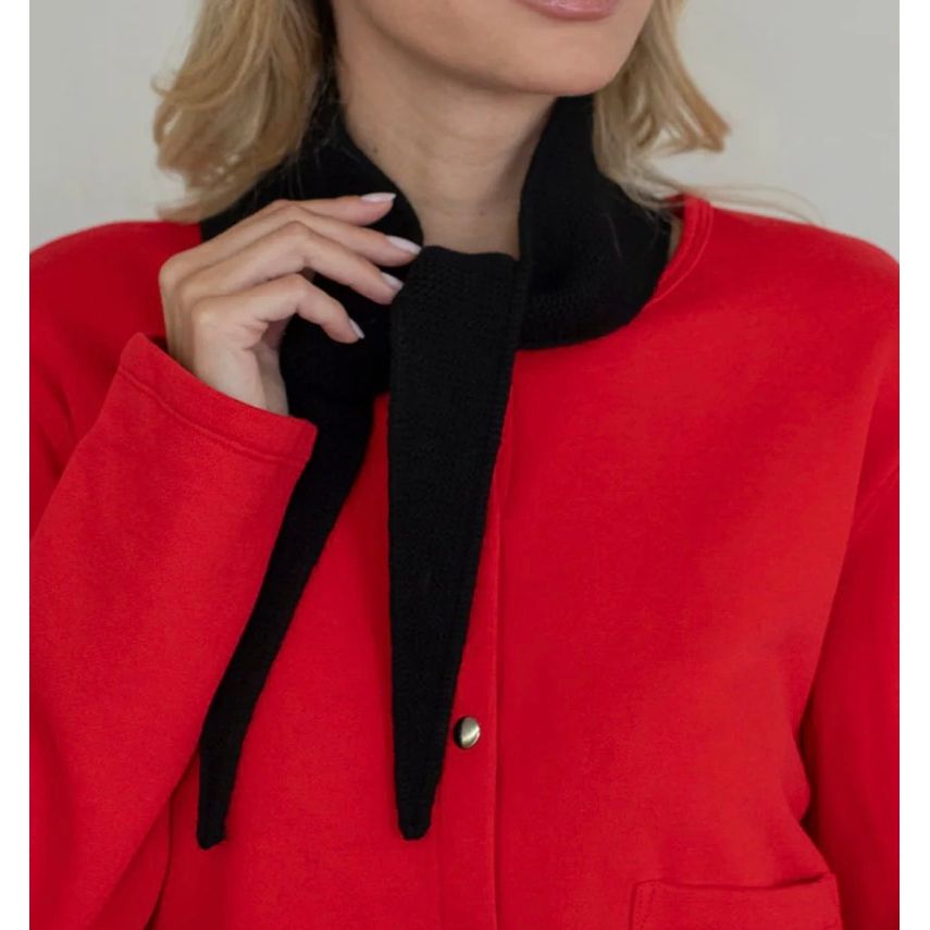 Bea Knit Scarf | Black - Joanna A. Boutique