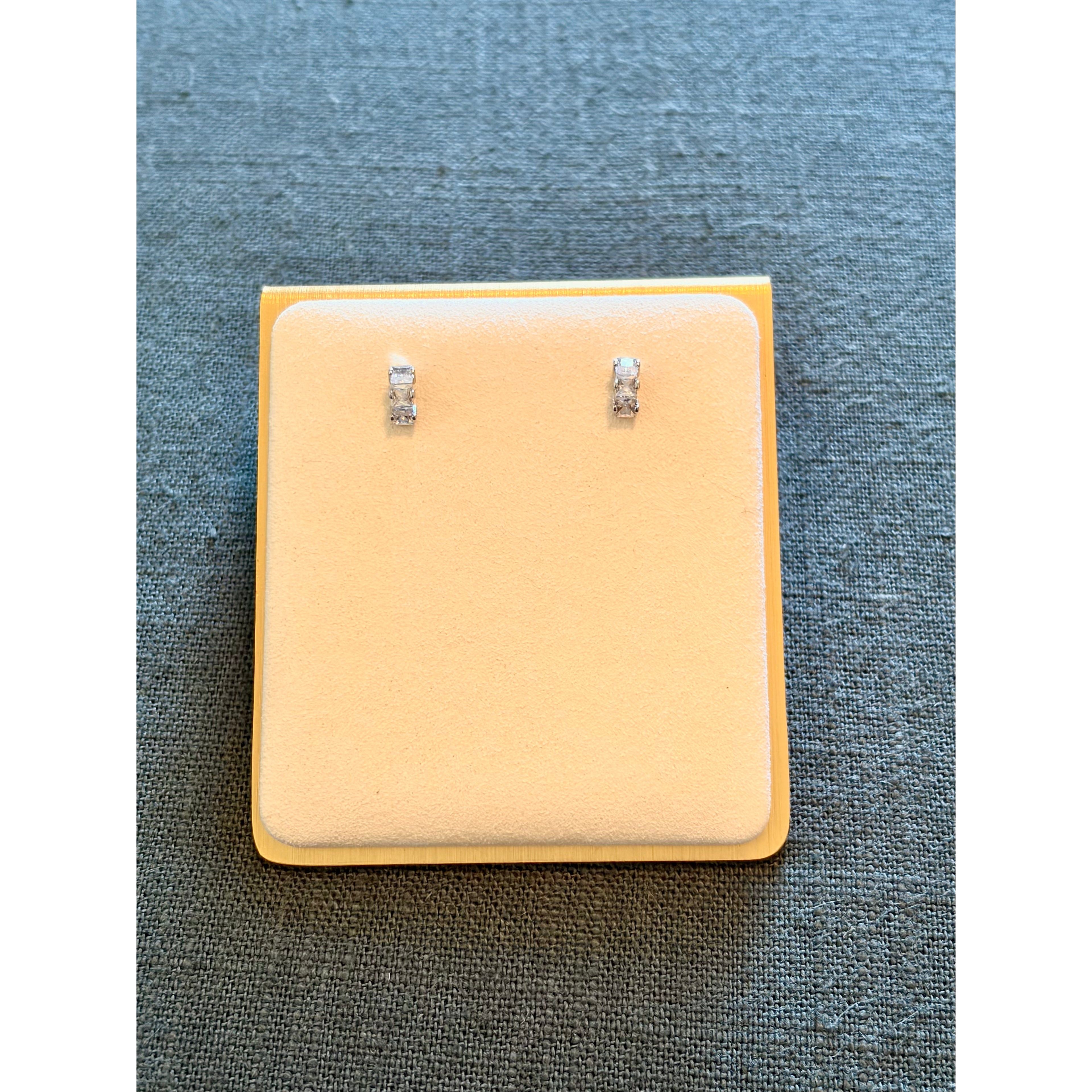 Cassie Climber Earrings | Silver - Joanna A. Boutique