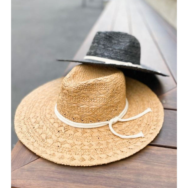 Mojave Woven Hat | Beige - Joanna A. Boutique