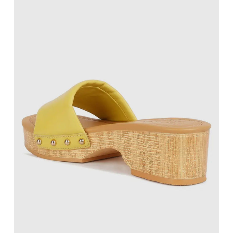Minny Leather Platform Sandals - Joanna A. Boutique