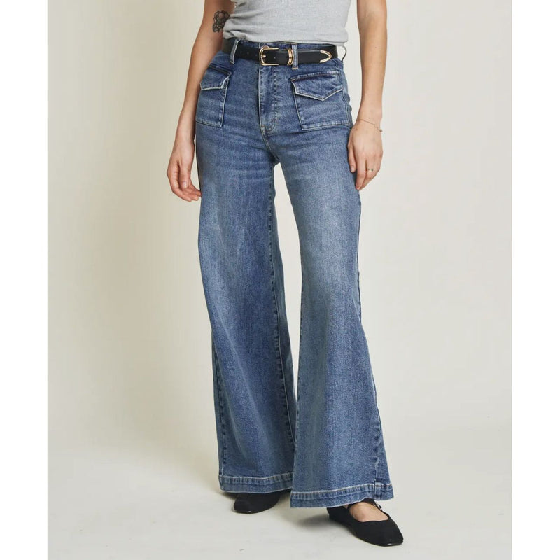 Campbell High Rise Jean | Vintage Worn