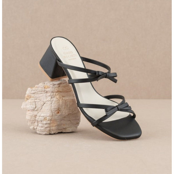 Maci Heel | Black - Joanna A. Boutique