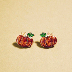 Pumpkin Earrings