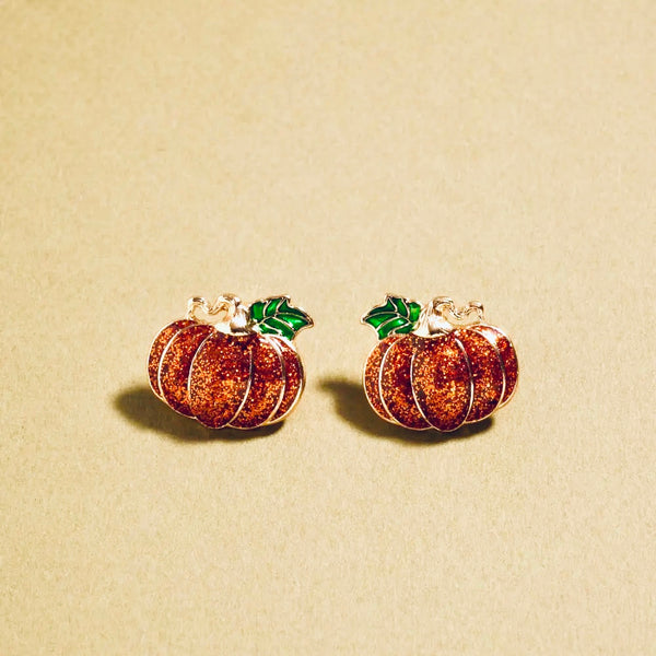 Pumpkin Earrings